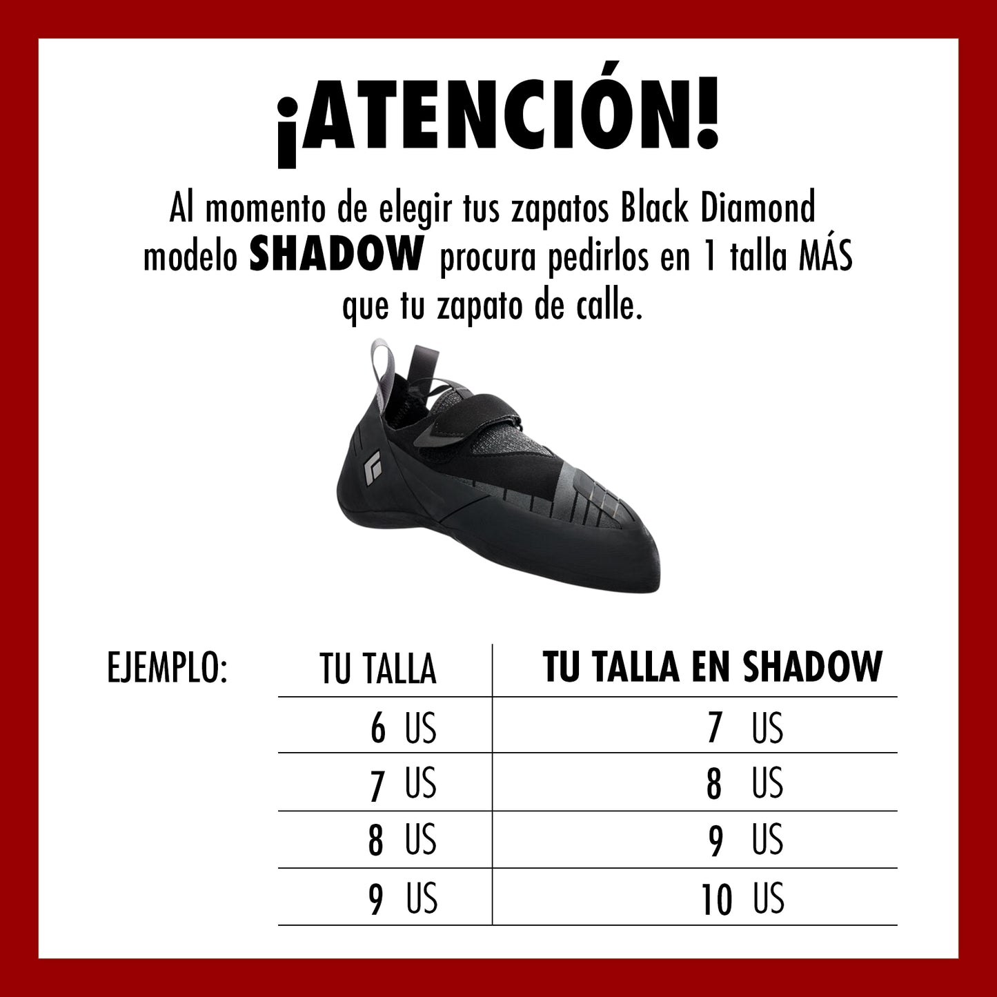 Zapato de escalada Shadow OUTLET