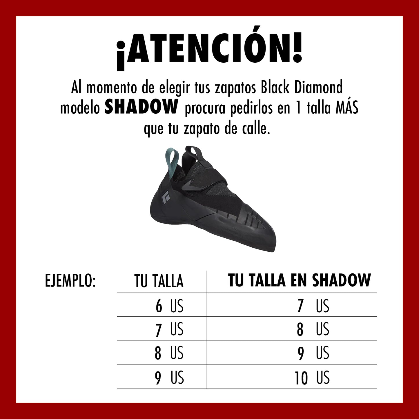 Zapato de escalada Shadow LV OUTLET