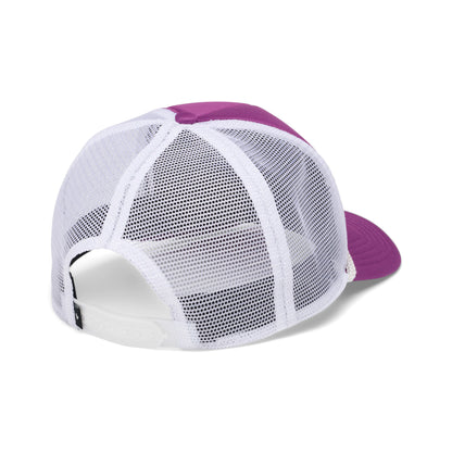Gorra Trucker Flat Bill (Morado Pitón - Blanco)