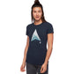 Playera Mountain Transparency para Mujer