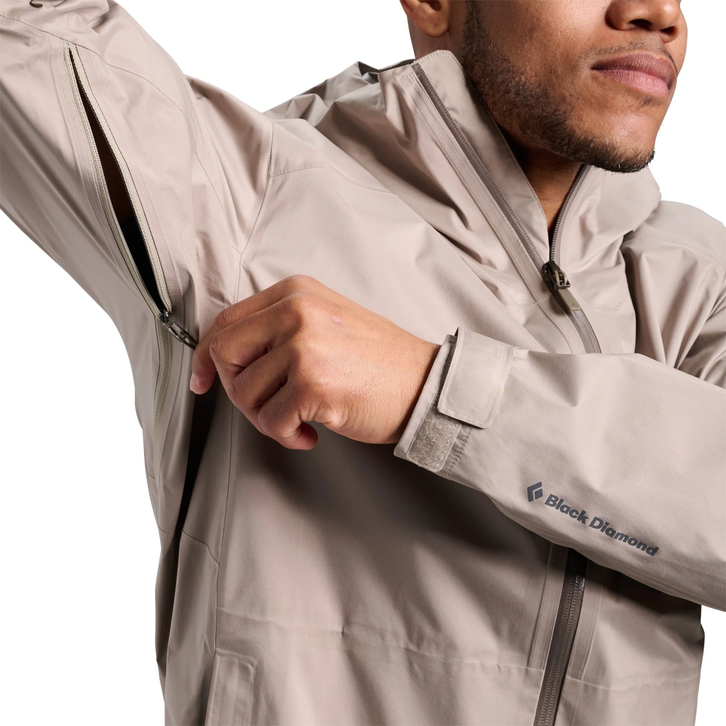Chamarra Fineline Stretch Rain Shell para Hombre