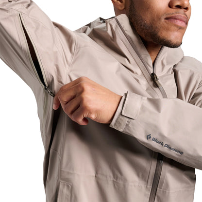 Chamarra Fineline Stretch Rain Shell para Hombre