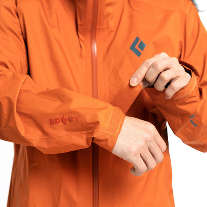 Chamarra Fineline Stretch Rain Shell para Hombre
