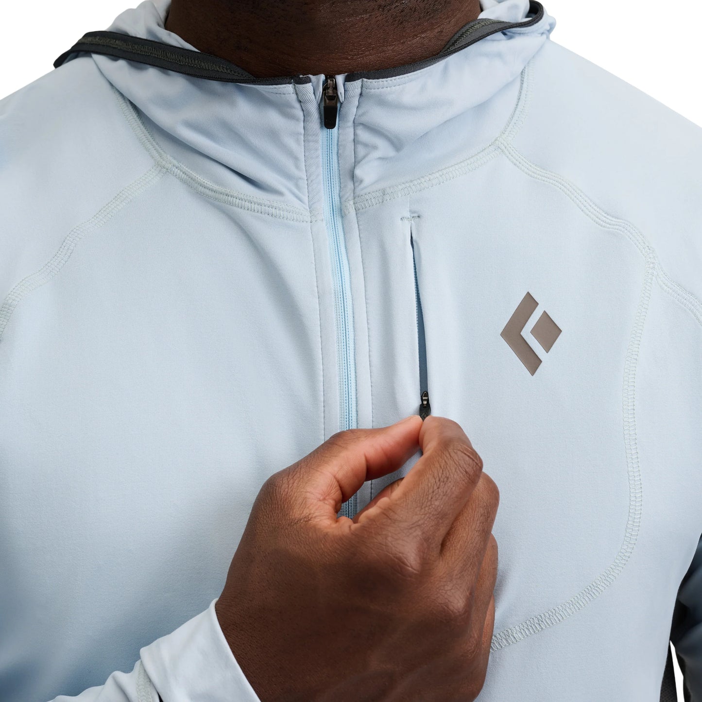Playera manga larga Alpenglow Pro Hoody - HOMBRE