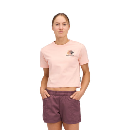 Camiseta Manga Corta Faded Crop