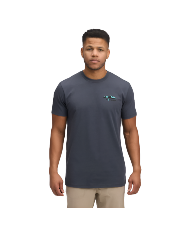 Camiseta de Manga Corta Mountainscape para Hombre