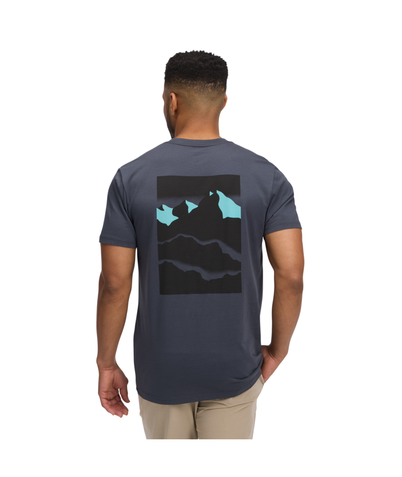 Camiseta de Manga Corta Mountainscape para Hombre