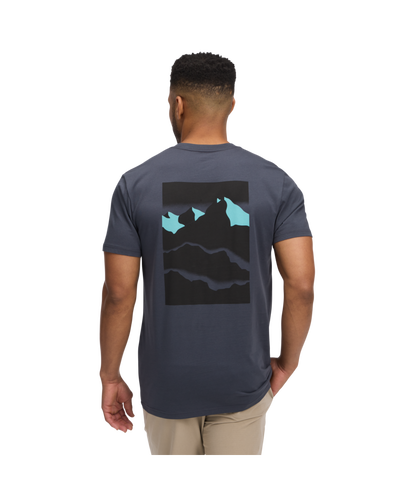 Camiseta de Manga Corta Mountainscape para Hombre
