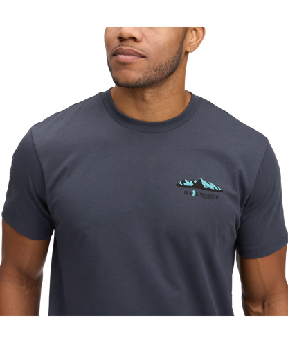 Camiseta de Manga Corta Mountainscape para Hombre