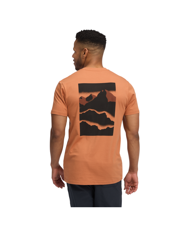Camiseta de Manga Corta Mountainscape para Hombre