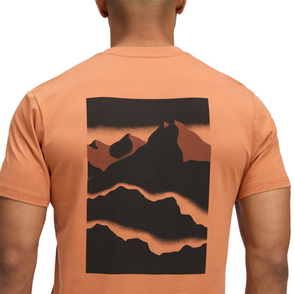 Playera de Manga Corta Mountainscape para Hombre
