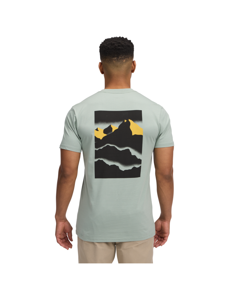 Camiseta de Manga Corta Mountainscape para Hombre