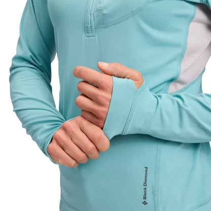 Playera manga larga Alpenglow Pro Hoody - Mujer