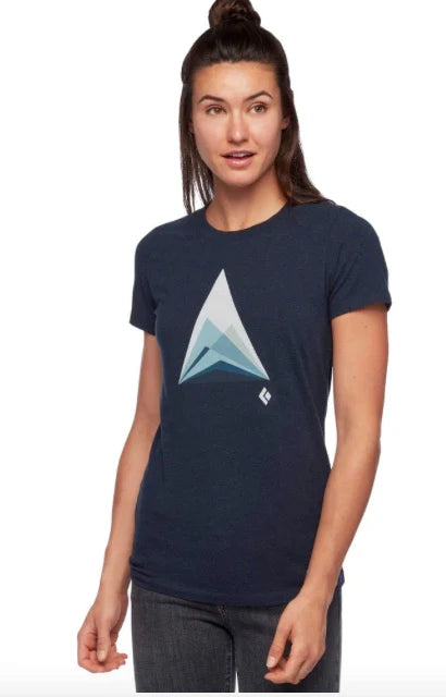 Playera Mountain Transparency para Mujer