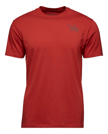 Playera Dessert to Mountain Manga Corta para Hombre