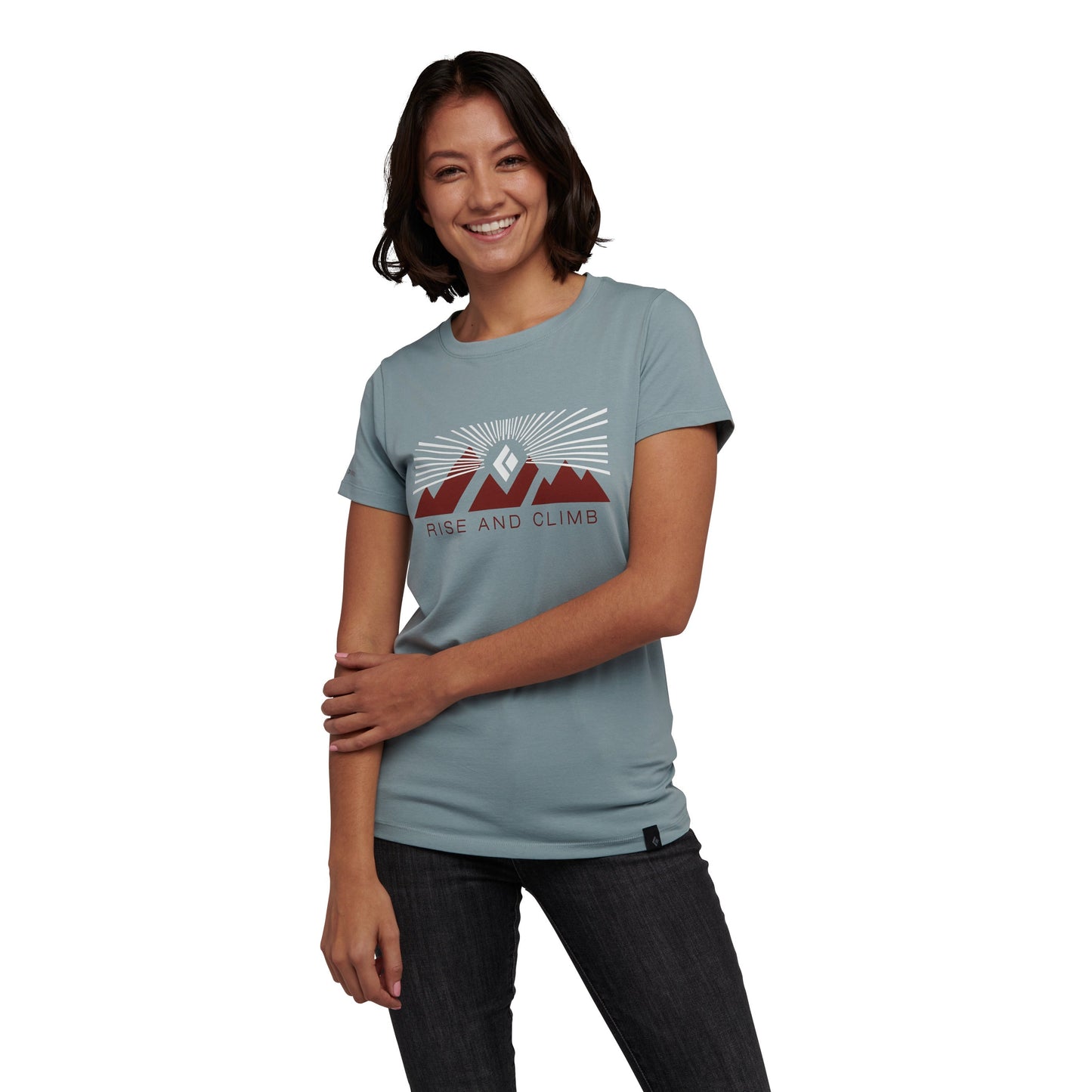 Playera Rise and Shine para mujer