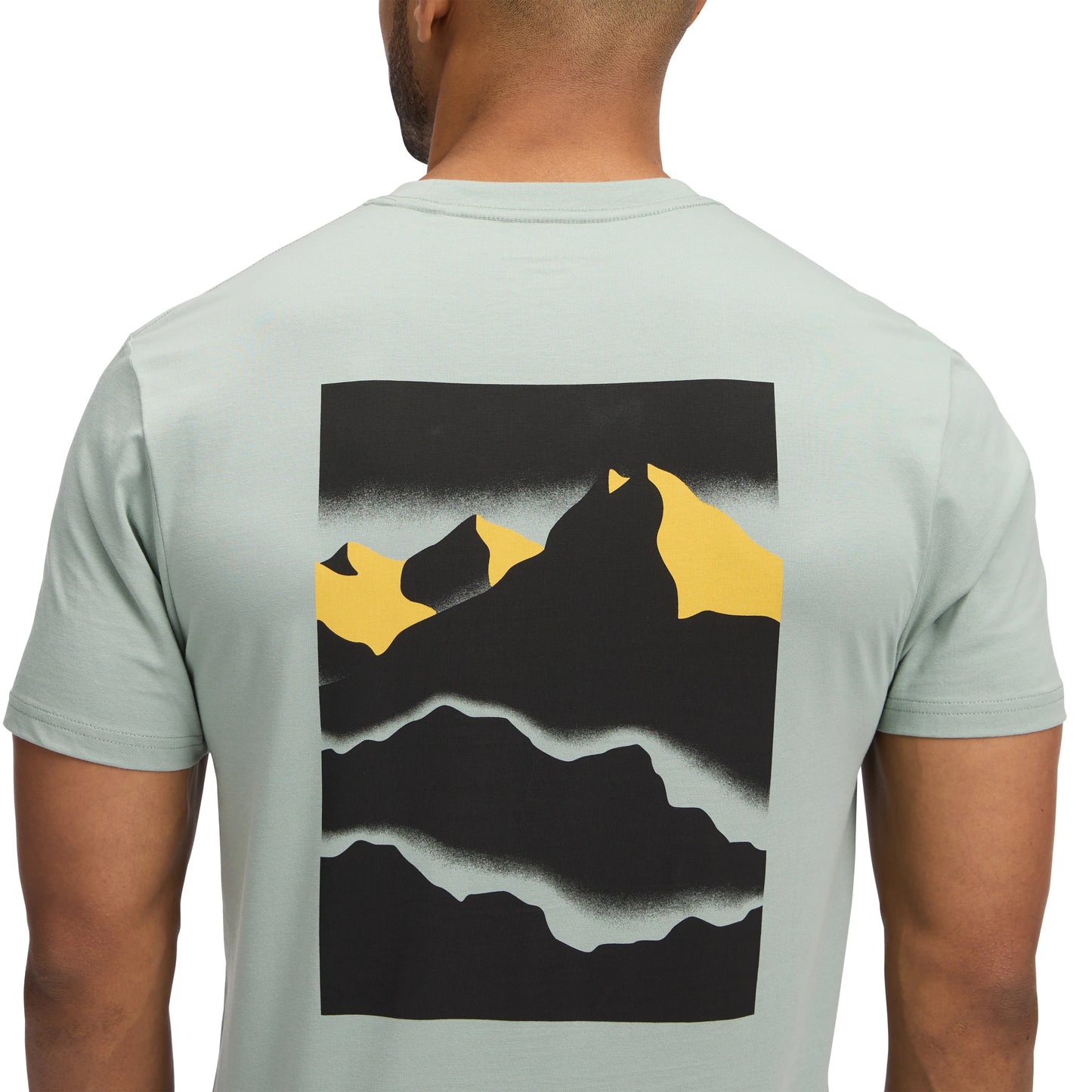 Playera de Manga Corta Mountainscape para Hombre